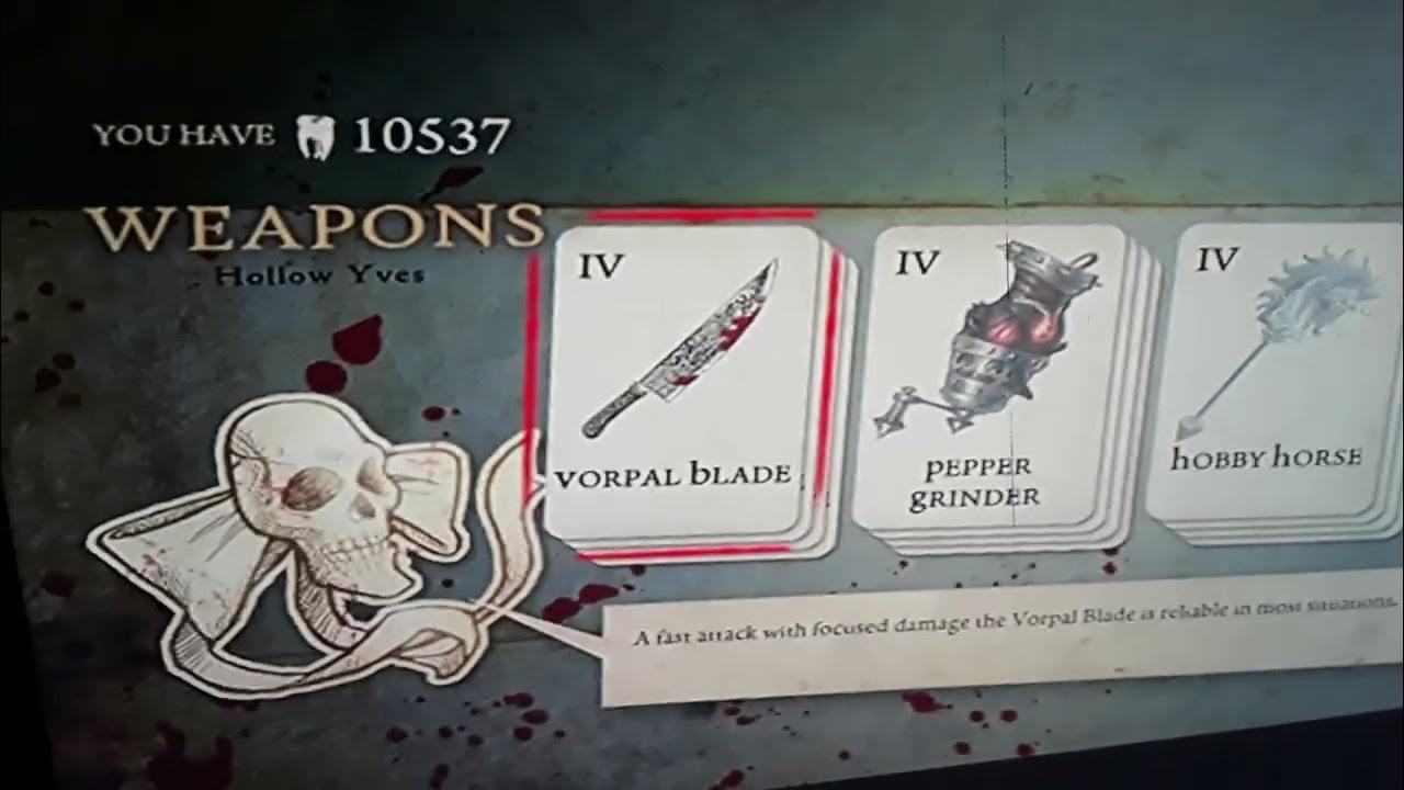 Alice Madness Returns - Weapon Upgrades, New Zone and New Skin