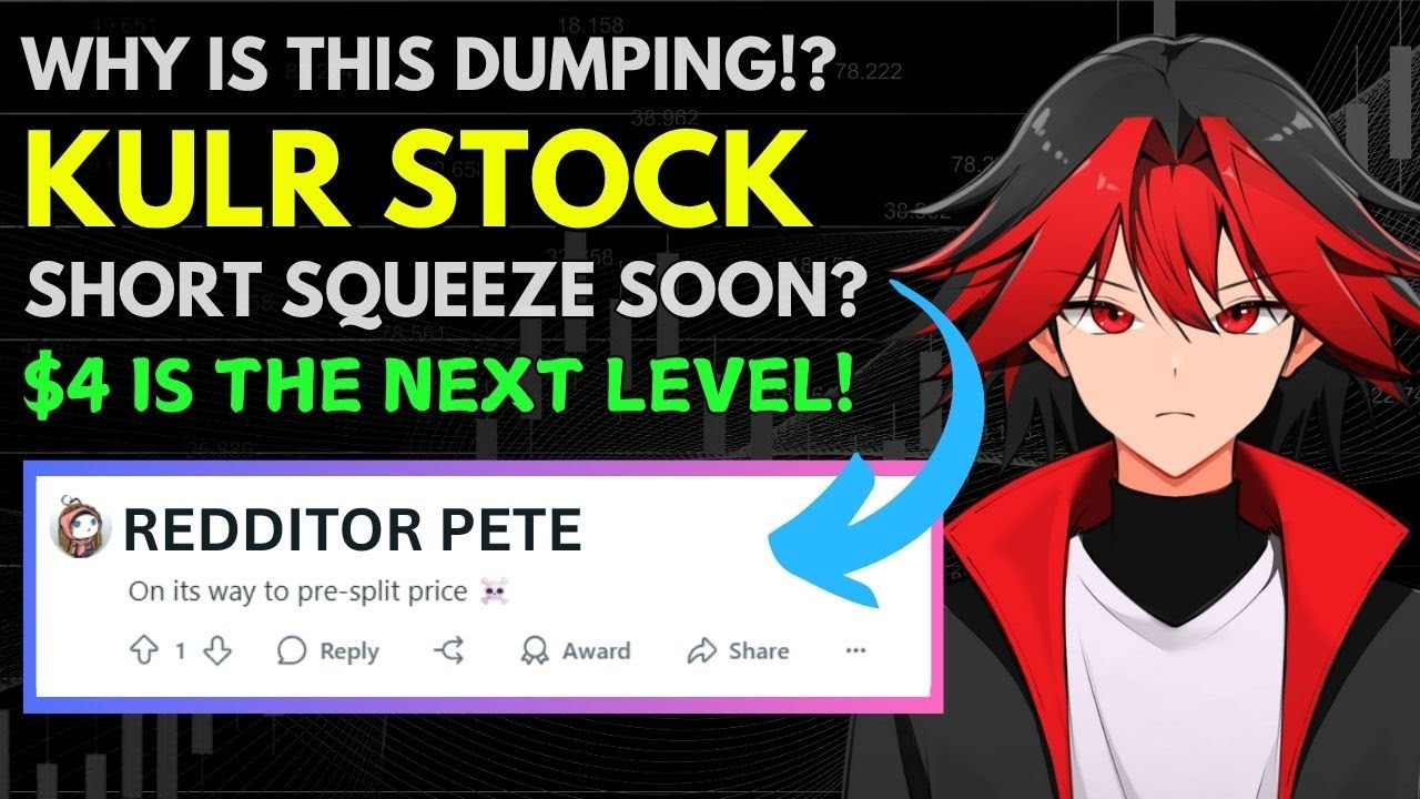 KULR STOCK. INSTITUTIONS AREN'T BUYING SO YOU CAN BAG THEM! WTF! (SCAM ALERT!)