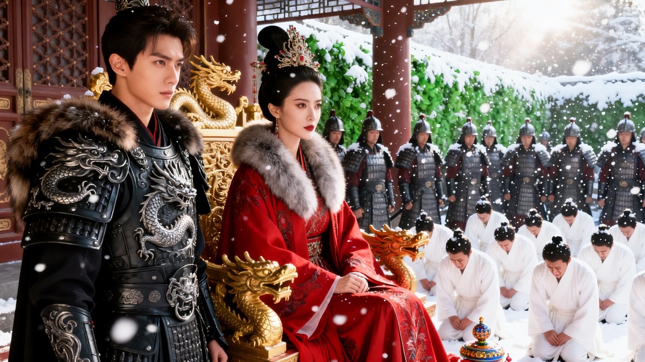 Al ser asesinada, se disfrazó de hombre,se alió con regente, derrocó al emperador y tomó vengarse