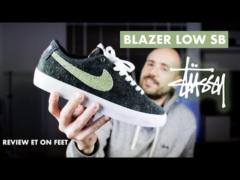 NIKE BLAZER LOW SB STUSSY la review et le on feet 🍀