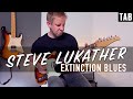 Steve Lukather - Extinction Blues | Guitar cover WITH TABS | OUTRO SOLO |