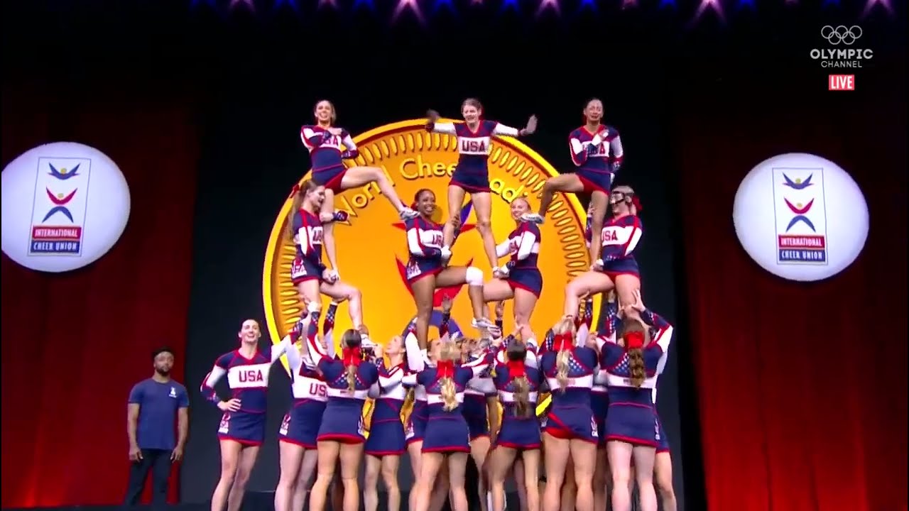 Team USA All Girl Premier ICU World Cheerleading Championships 2022