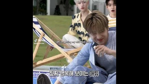 Ricky, kim gyu vin, & zhang hao zerobaseone angry with seok matthew zb1 to splash the water to them