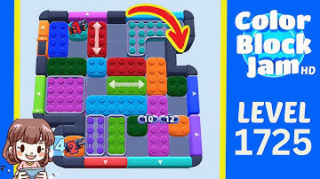 Color Block Jam Level 827 (1725) Solution Walkthrough