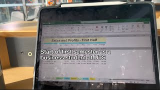 my first semester as a business student at uts 📚 extremely bad time management edition 