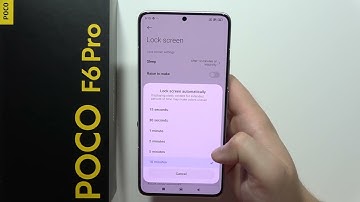 POCO F6 Pro: Change Screen Timeout - Edit Display Sleep Time