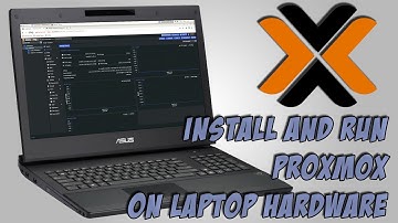 Install and Run Proxmox on Laptop Hardware