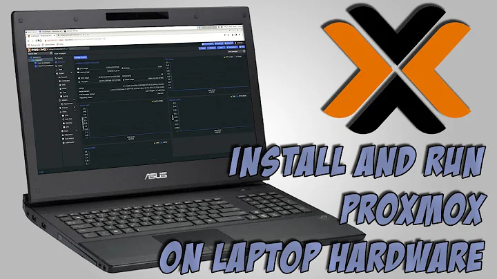 Install and Run Proxmox on Laptop Hardware