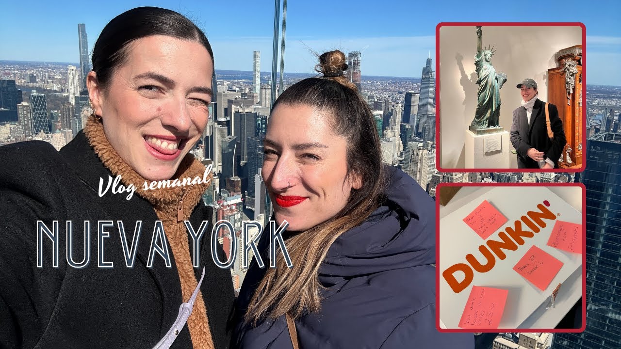 Visita de mi hermana, mi cumple en un rascacielos y tips para ahorrar I Vlog Nueva York 🗽