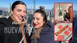 Visita de mi hermana, mi cumple en un rascacielos y tips para ahorrar I Vlog Nueva York 🗽