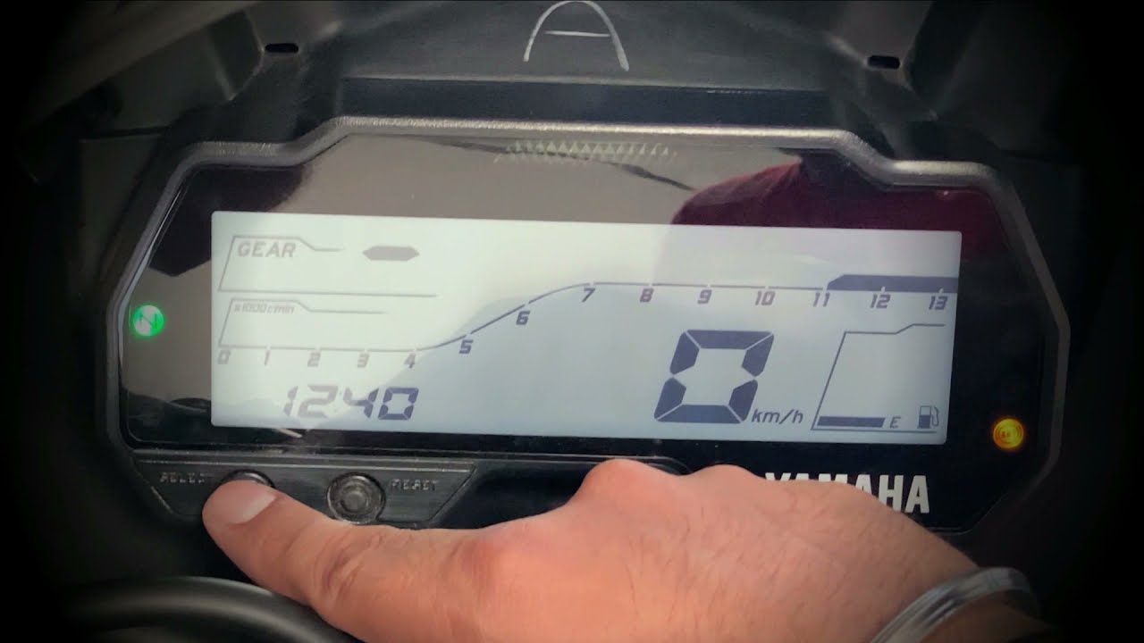 Yamaha R15 Console Yamha R15 V3 Instrument Console Fully Explained And Basic Setting ...