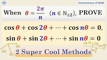 (Trigonometry) Proof of the Generalized Identities, 2 METHODS!