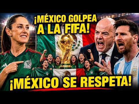 🚨 ¡GOLPE AL MUNDIAL! México le Dice NO a la FIFA y a Messi para Jugar la Final en el Azteca