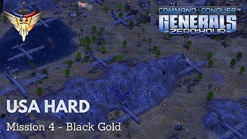Command & Conquer: Generals: Zero Hour - USA Campaign - Hard Difficulty - Mission 4