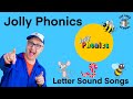 Phonics letter sound songs  jolly phonics  set 1  the shed school