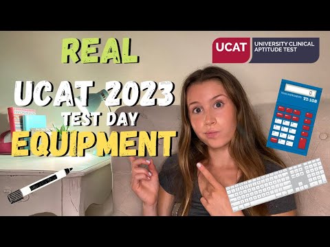 ACTUAL UCAT 2022 test day EQUIPMENT & ITEMS - PREPARE using the RIGHT THINGS to get TOP UCAT SCORES