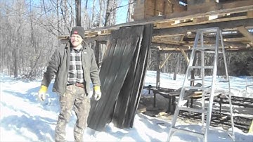 Making a maple sugar shack part 4