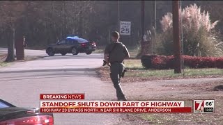 Standoff in Anderson