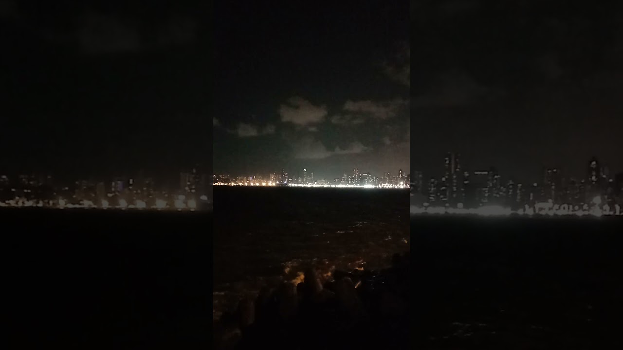 Marine drive at night ✨🤍#marine #marinedrive #mumbai #subscribe #viral #viralvideo #cinematic