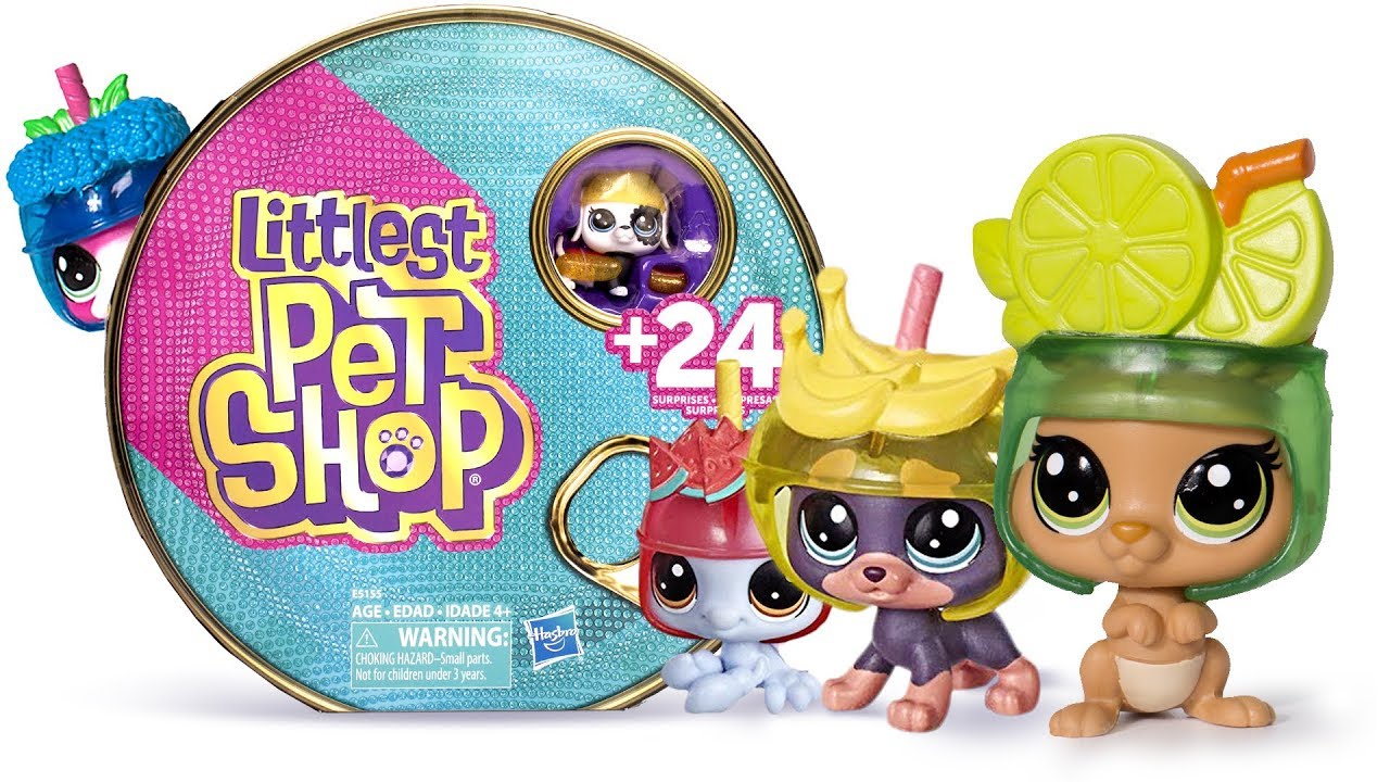 Déballage Littlest Pet Shop - Collection Animaux Gourmands en Boîte et