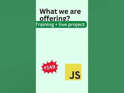 How to become Javascript developer | JavaScript Training Course # ...