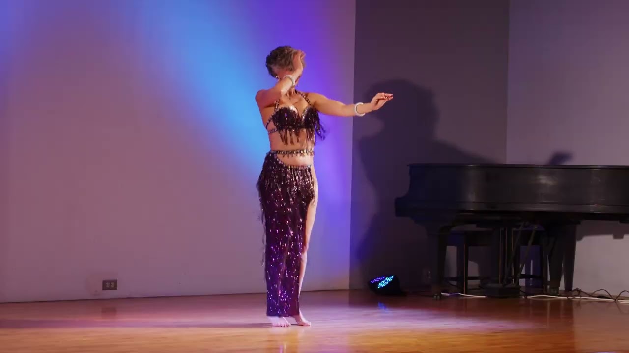 Dancing for the joy of life & love~ Aubre Hill performs "El Hob Koulou" at From Cairo to Hollywood