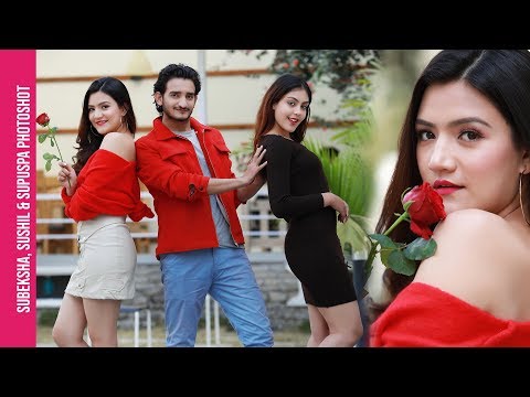 Valentine Special Photoshot | Subeksha Khadka, Sushil Sitaula & Supuspa Bhatta | Fashion Photography