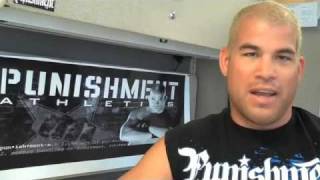 TITO ORTIZ ON TRAINING FOR HIS RETURN TO THE OCTAGON 2009