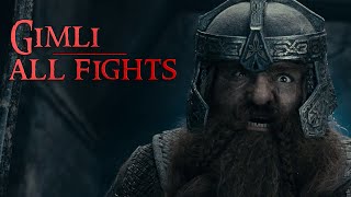 Gimli - All Fight Compilation HD - Lord Of The Rings HD