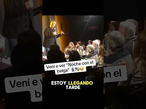 Bení a reir en “Noche con el bela”!