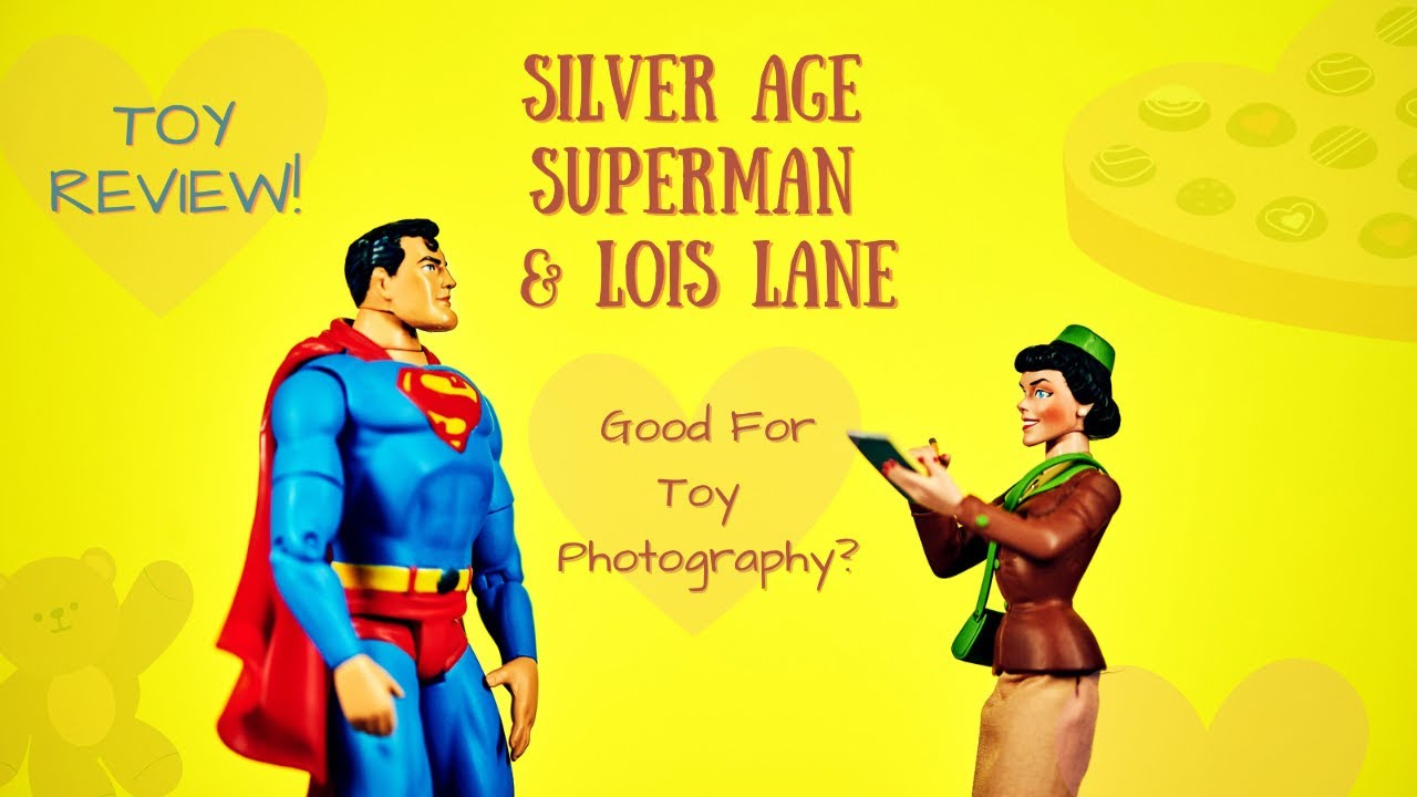 DC Direct Silver Age Superman and Lois Lane Toy Review & Breakdown of the Silver Age Aesthetic