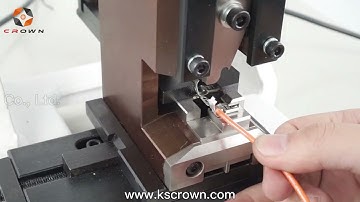 Semi-automatic Flag Connector Crimping Machine WL-3.0T