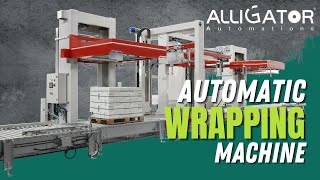 Automatic Wrapping system and Strapping machine for Battery Pallet
