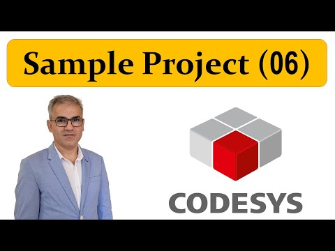 Sample Project (06) for Industrial Automation course with CODESYS - Car parking simulation #codesys