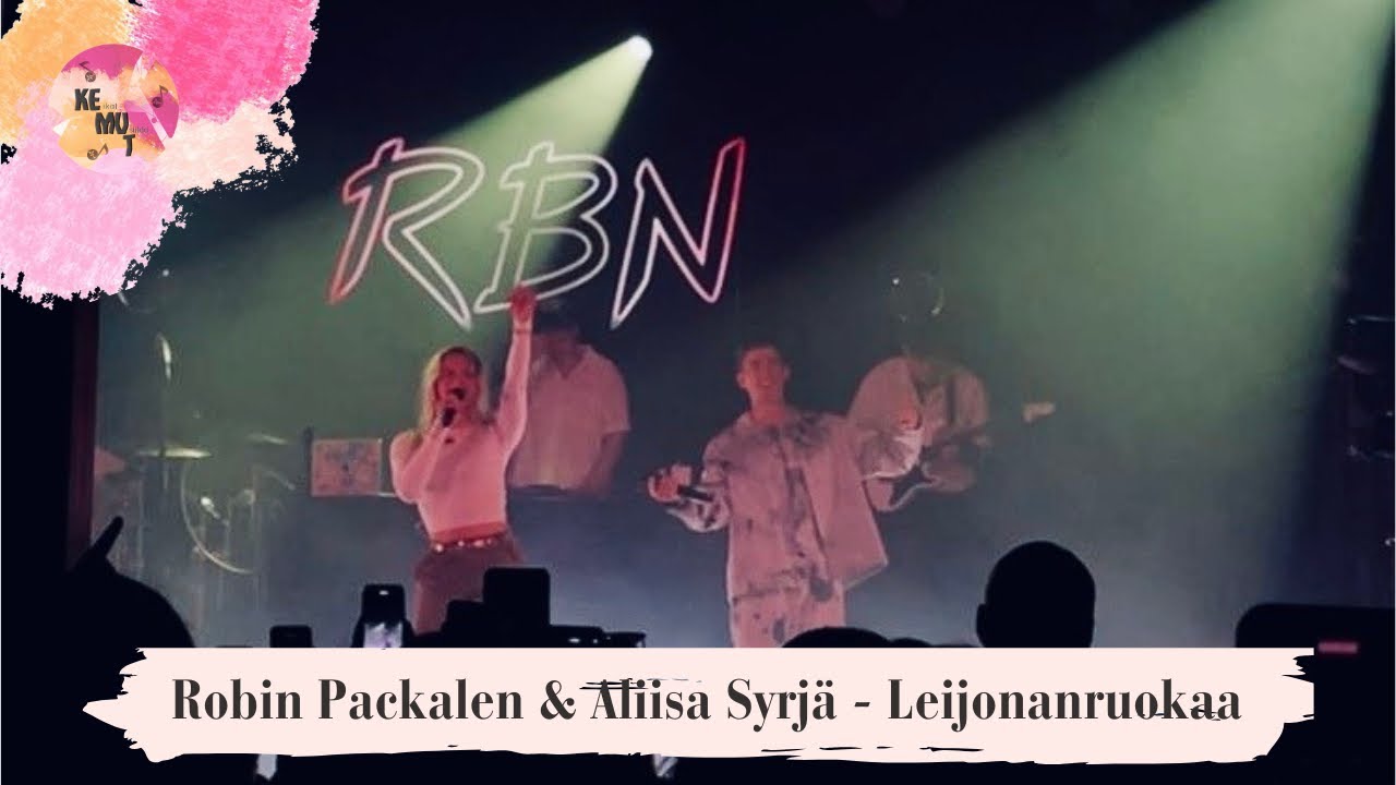 Robin Packalen & Aliisa Syrjä - Leijonanruokaa (3.4.2025 Tavara-Asema, Tampere)