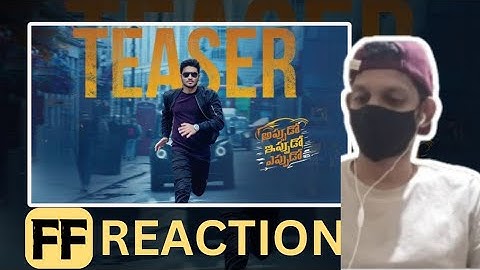 Appudo Ippudo Eppudo Official Teaser Reaction | Nikhil | Rukmini | Divyansha
