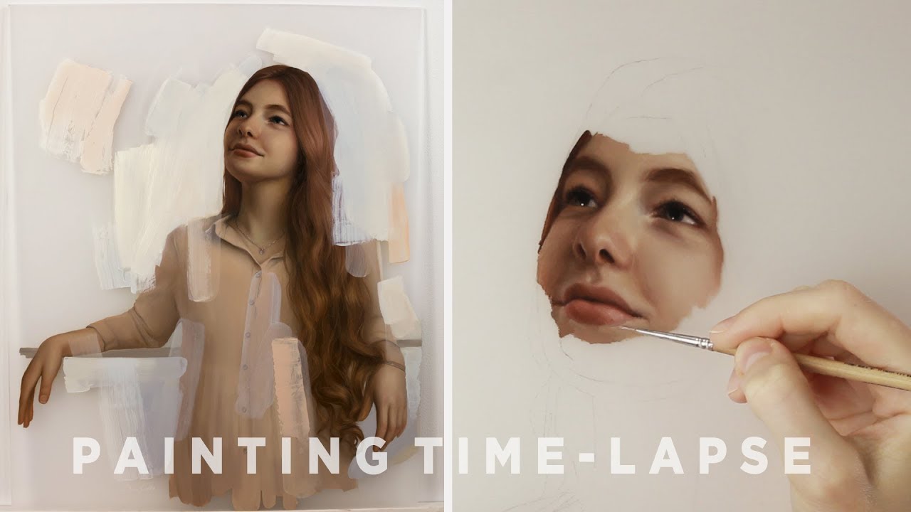 PAINTING TIME-LAPSE || “Clouds”