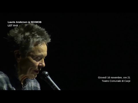 Watch Laurie Anderson - Giovedì 16 novembre, ore 21 on YouTube Watch Laurie Anderson - Giovedì 16 novembre, ore 21 on YouTube
