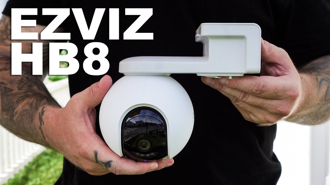 Ezviz HB8 2K Battery Powered WiFi Pan & Tilt IP Security Camera Review 