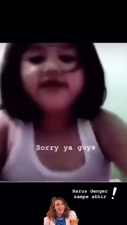 Sorry ya gays tadi aku keliatan m*me*