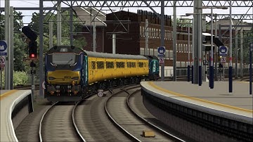 TS 2020 68016 & 021 pass West Hampstead Thameslink with 1Q52