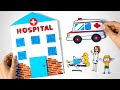 Cómo hacer el hospital de papel más genial y jugar a ser un doctor con Sam 🏥