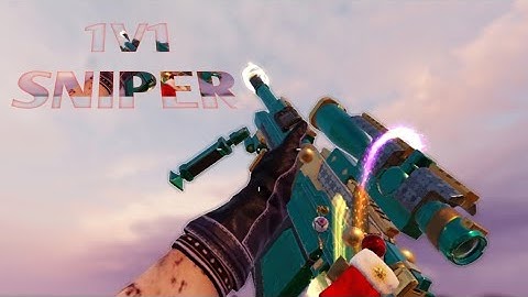 1V1 WITH MY FRIEND SNIPER ONLY...(SHE GOT MAD??)