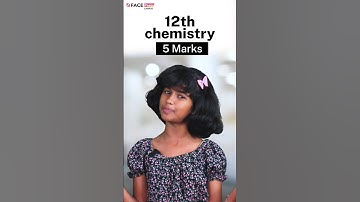 12th Standard | Public Exam | Chemistry | Important 5 Marks | Tamil | Shorts #trending