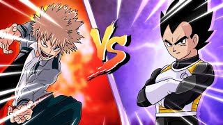 Bakugo VS Vegeta - BATALHA MUSICAL (Rock/Rap)