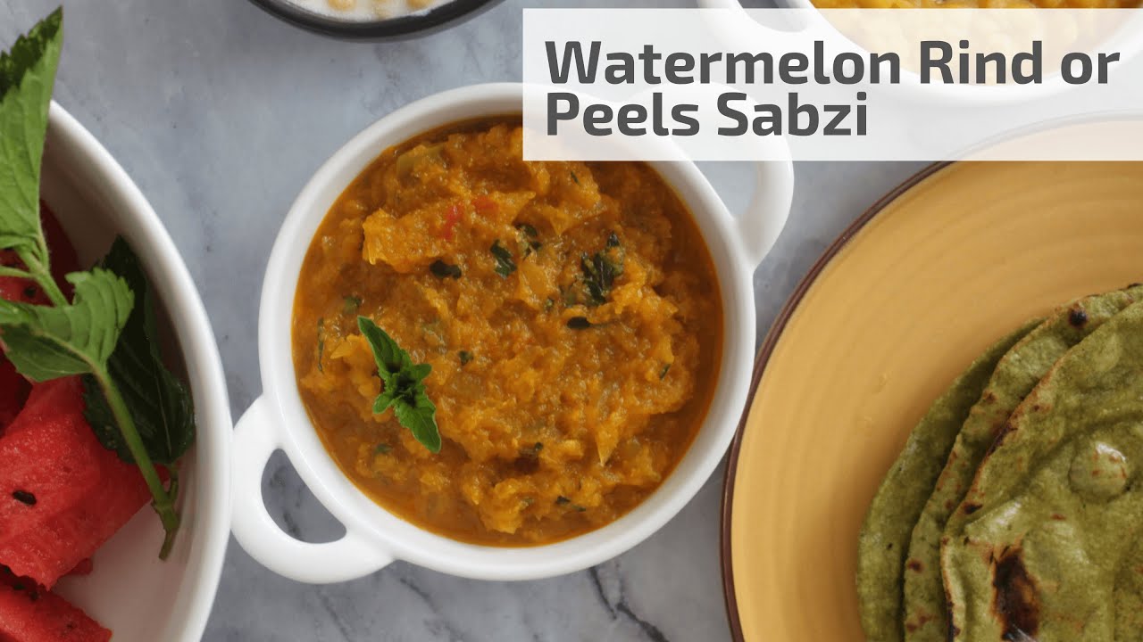 Sabzal Rind Watermelon Rind/Peels Sabzi (Instant Pot and StoveTop) - YouTube