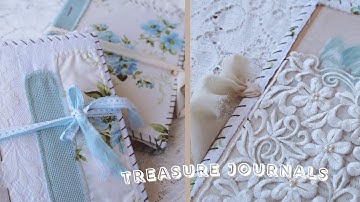 Treasure Journals | Ruby&Pearl ox design team project | Journal Flip through