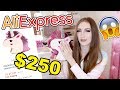 I SPENT $250 ON ALIEXPRESS!! HUGE BAG HAUL 2018