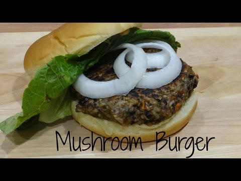 How to Make a Vegan Mushroom Burger