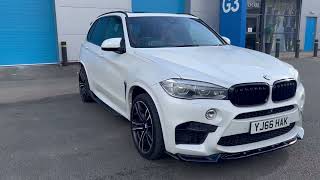 BMW X5 M 4.4 BiTurbo V8 Auto xDrive Euro 6 5dr 2016 (66) 93,637 milesPetrolAutomaticWhiteCarULEZ